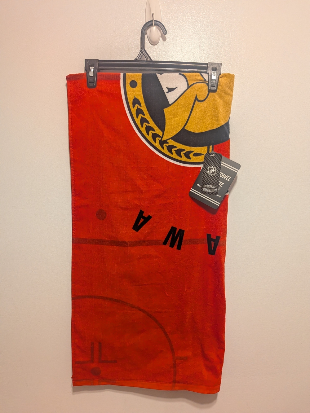 NHL Ottawa Senators Red Beach Towel